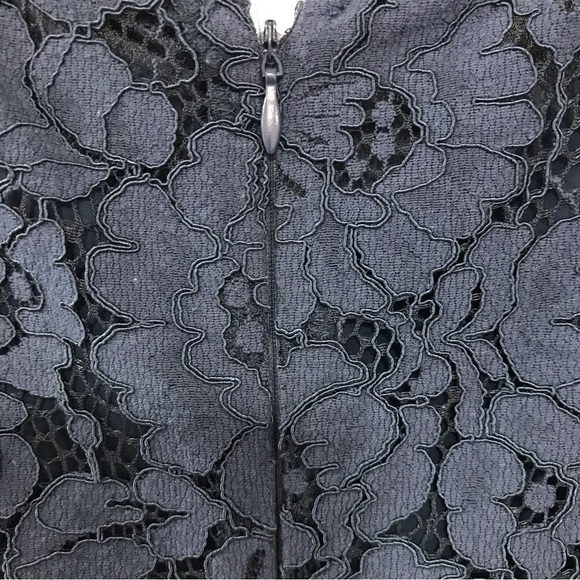 Charles Henry Navy Blue Cocktail Dress - Picture 4 of 7